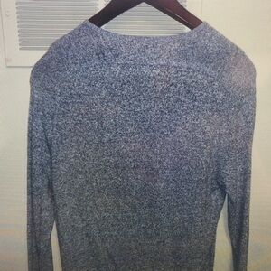 Men's Gray Cardigan Sweater